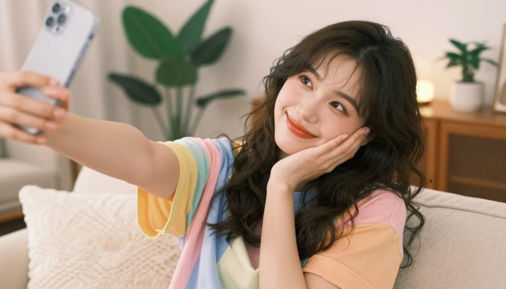 Candy.ai flirty selfies